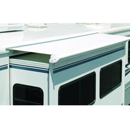 Picture of Carefree Slideout Cover (TM) 5' 11" Solid White Denim Vinyl Slide Out Awning Fabric DG0710042 00-0200                        