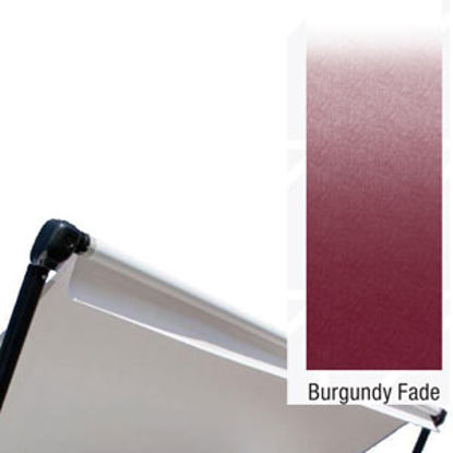 Picture of Lippert Solera Burgundy Fade Fabric 14'L X 8'Ext Power/ Manual Patio Awning V000286888 00-0359                               