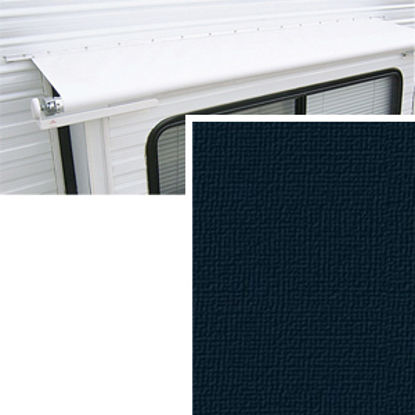 Picture of Carefree  12' 8" w/ 42" Ext Solid Black Denim Vinyl Slide Out Awning Fabric DG1526242 00-1456                                