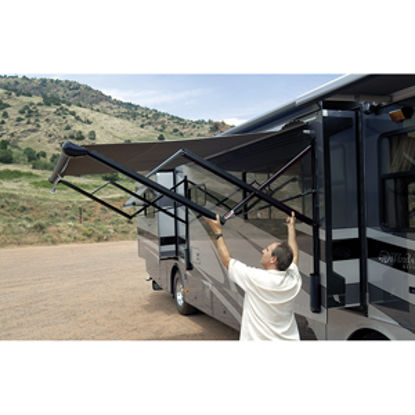 Picture of Carefree Eclipse Black Adjustable Pitch Electric Awning Arm VXJE50HW 00-1502                                                 