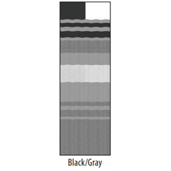 Picture of Carefree  19' 2" Black/Gray Dune Stripe w/ W WG Vinyl Patio Awning Fabric JU208D00 00-1724                                   