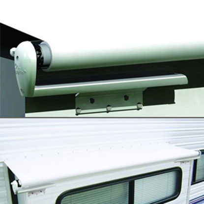Picture of Carefree Slideout Cover (TM) Solid White Vinyl 42-49" Roof X 42"Ext Power Slide-Out Awning LH0490042 00-7930                 