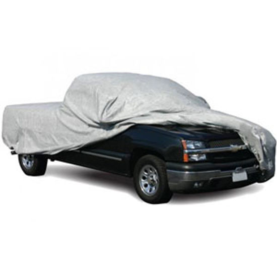 Picture of ADCO SFS AquaShed (R) Gray 3 Layer Fabric Small Cover For Midsize 218"L Pick-Up Trucks 12270 01-0005                         