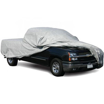 Picture of ADCO SFS AquaShed (R) Gray 3 Layer Fabric Medium Cover For Short Bed 252"L Pick-Up Truck 12284 01-0006                       