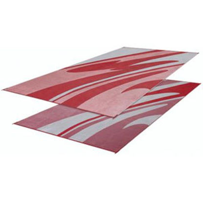 Picture of Faulkner  16' x 8' Burgundy Reversible Camping Mat 46361 01-0072                                                             