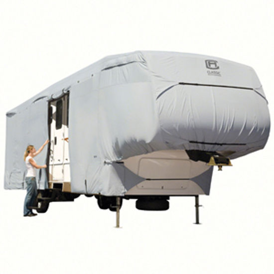 Picture of Classic Accessories PermaPRO (TM) Polyester Water Resistant RV Cover For 20-23' 5th Wheel Trailers 80-121-141001-00 01-0250  