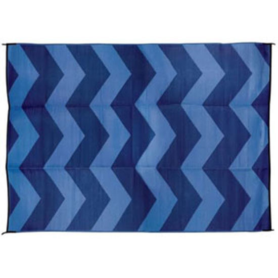 Picture of Camco  9' x 12'  Blue Camping Mat 42858 01-0742                                                                              