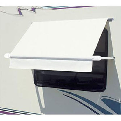 Picture of Carefree SimplyShade (R) White 4.0' DIY Window Awning WH0404F4FW 01-0981                                                     