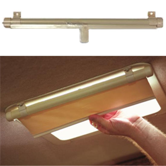 Picture of Camco Lights Out Interior Cream Roof Cover For 14" X 14" Vents 42913 01-1019                                                 