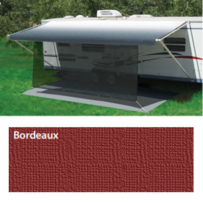 Picture of Carefree SunBlocker (TM) 6' Drop X 10' L Bordeaux Awning Sun Block Panel 82108502 01-2657                                    