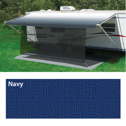 Picture of Carefree SunBlocker (TM) 6' Drop X 17' L Navy Awning Sun Block Panel 82178402 01-2671                                        