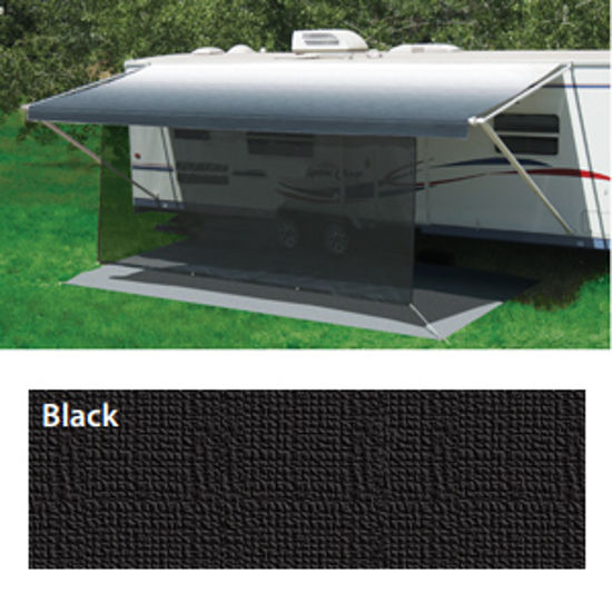 Picture of Carefree SunBlocker (TM) 6' Drop x 15' L Black Awning Sun Block Panel 82158802 01-2690                                       