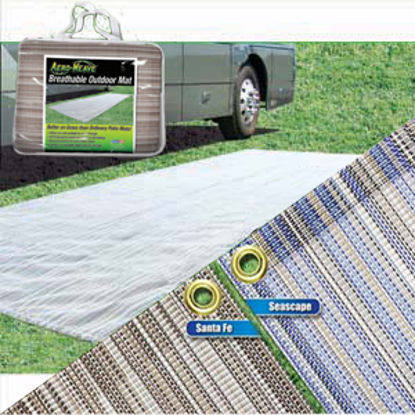 Picture of Prest-o-Fit Aero-Weave (TM) 7-1/2' x 20' Seascape Camping Mat 2-3030 01-2871                                                 