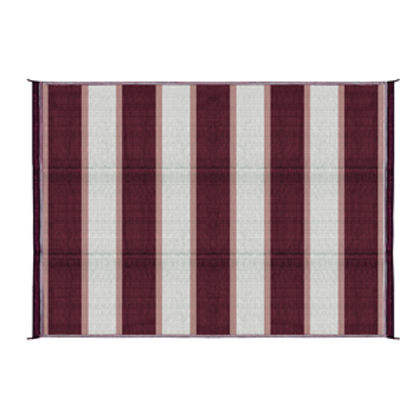 Picture of Camco  6' x 9' Burgundy Reversible Camping Mat 42872 01-2972                                                                 