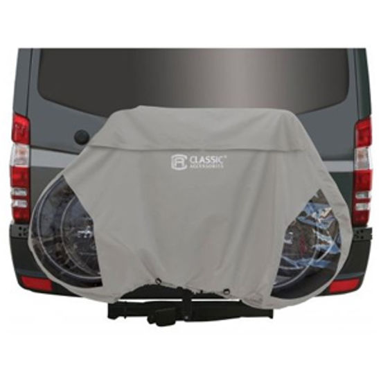 Picture of Classic Accessories  Light Gray Polyester Bike Cover For 3 Bicycles 80-111-011001-00 01-3245                                 