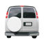 Picture of Classic Accessories  White 25-1/2" to 26-1/2" Diam Spare Tire Cover 75120 01-3820                                            