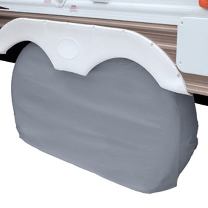 Picture of Classic Accessories  1-Pack Gray Up to 27" Diam Double Tire Cover 80-107-021001-00 01-3850                                   