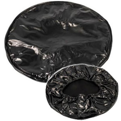 Picture of Camco  Black 31-1/4" Size-C Spare Tire Cover 45254 01-4146                                                                   