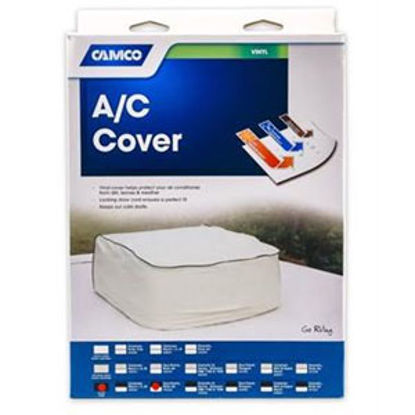 Picture of Camco  Arctic White Vinyl Air Conditioner Cover For Dometic Brisk II 45399 01-4648                                           