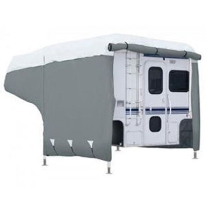 Picture of Classic Accessories PermaPRO (TM) Polypropylene Water Repellent RV Cover For 8-10' Pickup Campers 80-258-141001-00 01-4716   