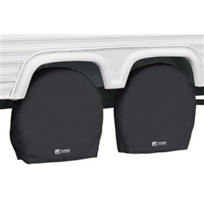 Picture of Classic Accessories  1-Pack Black 36" to 39" Diam Single Tire Cover 80-240-180402-00 01-7312                                 
