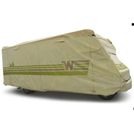 Picture of ADCO Winnebago (TM) Tan Polypropylene Cover For 26' 1"-29' Class C Motorhomes 64814 01-8640                                  