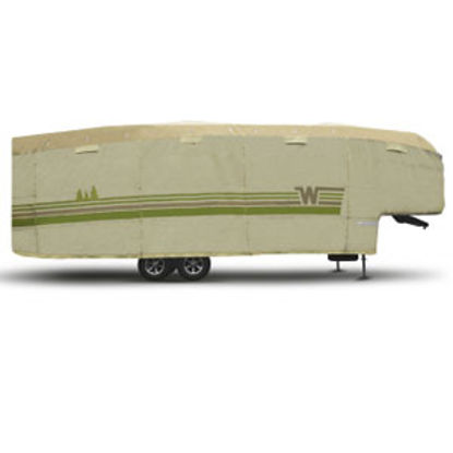 Picture of ADCO Winnebago (TM) Tan Polypropylene Cover For 5th Wheel 23' 1"-25' 6" Trailers 64852 01-8657                               