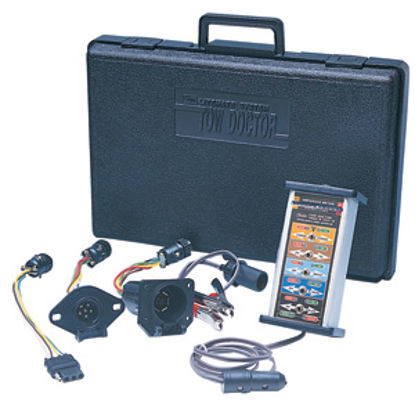 Picture of Hopkins Tow Doctor (TM) 4 Wire Flat/6 Pole Round/7 RV Blade Trailer Wiring Circuit Tester 50928 02-0230                      