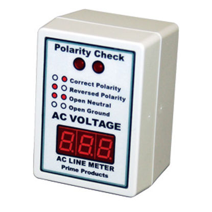 Picture of Prime Products  110-130V Digital Display Line Voltage Monitor 12-4058 02-0233                                                