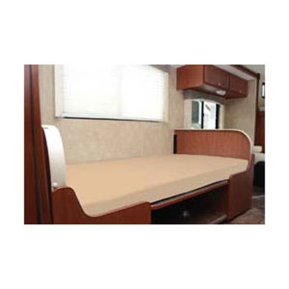 Picture of Mattress Safe The Essential Camper's Sheet (TM) Fawn Beige Waterproof Dinette Mattress Protector CWCS-3967 FN 03-0097        