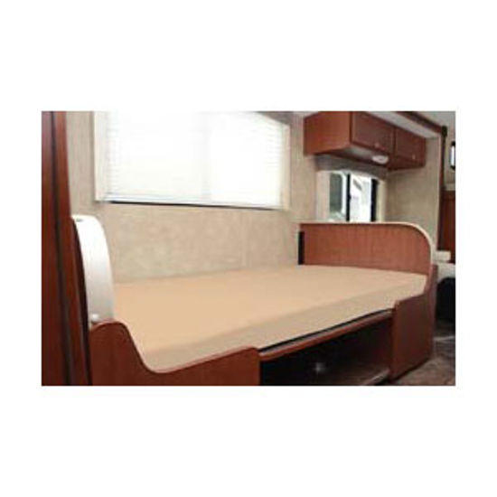 Picture of Mattress Safe The Essential Camper's Sheet (TM) Fawn Beige Waterproof Dinette Mattress Protector CWCS-3967 FN 03-0097        