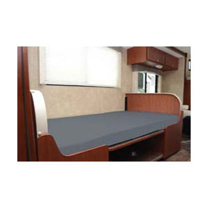 Picture of Mattress Safe The Essential Camper's Sheet (TM) Slate Gray Waterproof XL Dinette Mattress Protector CWCS-4582 SG 03-0102     