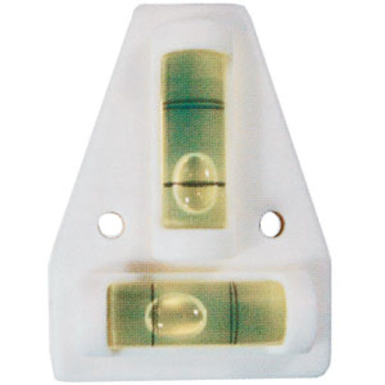 Picture of Prime Products  White Screw-On Side/Side & Front/Rear Bubble RV Level 28-0152 03-0172                                        