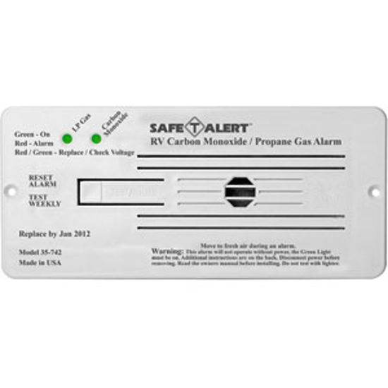 Picture of Safe-T-Alert  White CO/LP Leak Detector 35-742-WT 03-0276                                                                    