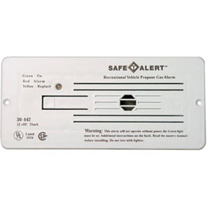 Picture of Safe-T-Alert  Flush Mount White 6-3/8"L X 2-7/8"H X 1"W LP Leak Detector 30-442-P-WT 03-0277                                 