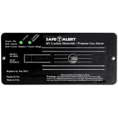 Picture of Safe-T-Alert  Black CO/LP Leak Detector 35-742-BL 03-0279                                                                    