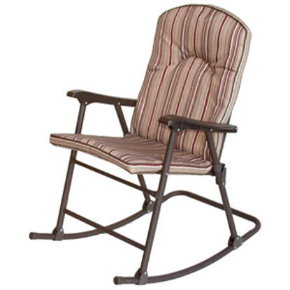 Picture of Prime Products Cambria Red Rock Padded Rocker Chair 13-6803 03-0295                                                          