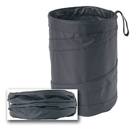 Picture of Hopkins Space Saver Trash Can (TM) Tall Pop-Up Trash Can TRASH13-BLA-PDQ 03-0364                                             
