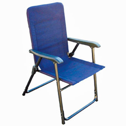 Picture of Prime Products Elite(TM) California Blue Folding Chair 13-3341 03-0393                                                       