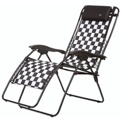 Picture of Faulkner  Padded Checkered Recliner 48969 03-0405                                                                            