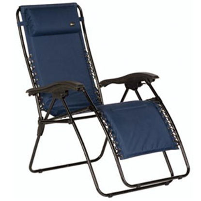 Picture of Faulkner  Padded Blue Recliner 48964 03-0421                                                                                 