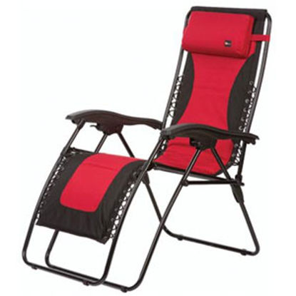 Picture of Faulkner  Padded Red/Black Recliner 48967 03-0423                                                                            