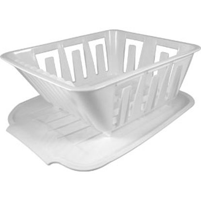 Picture of Valterra  White Plastic Dish Drainer A77001 03-0455                                                                          