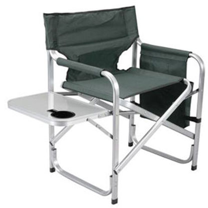 Picture of Faulkner  Green Director's Chair w/ Side Tray & Pocket Pouch 48870 03-0473                                                   