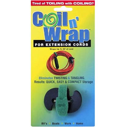Picture of Coil n' Wrap  16 Gauge Extension Cords Cord Wraps 006-3 03-0510                                                              