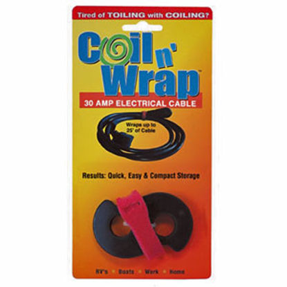 Picture of Coil n' Wrap  Extension Cord Strap For 25'L 30A Cable 006-4 03-0535                                                          