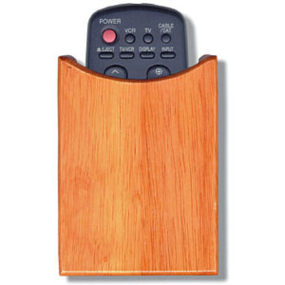 Picture of Camco Oak Accents (TM) Hardwood Screw-In Mount Remote Control Holder 43533 03-0561                                           