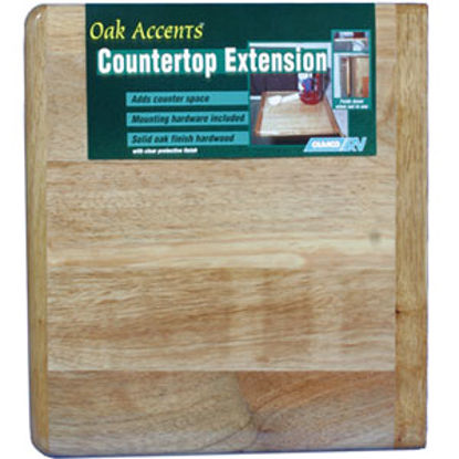 Picture of Camco  Oak Piano Hinge Mount Counter Top Extension 43421 03-0562                                                             