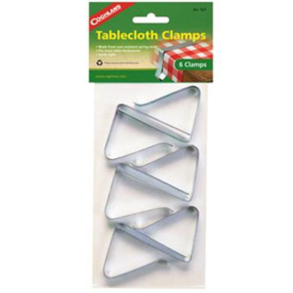 Picture of Coghlan's  6-Pack Steel Tablecloth Clamp 527 03-0574                                                                         