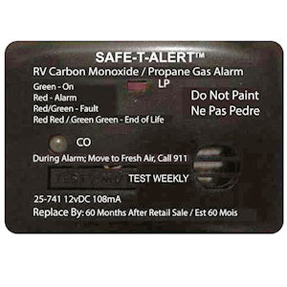 Picture of Safe-T-Alert  Black CO/LP Leak Detector 25-741-BL 03-0646                                                                    